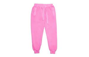 Adult hot pink joggers: matching loungewear sets